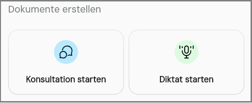 Konsultation & Diktat